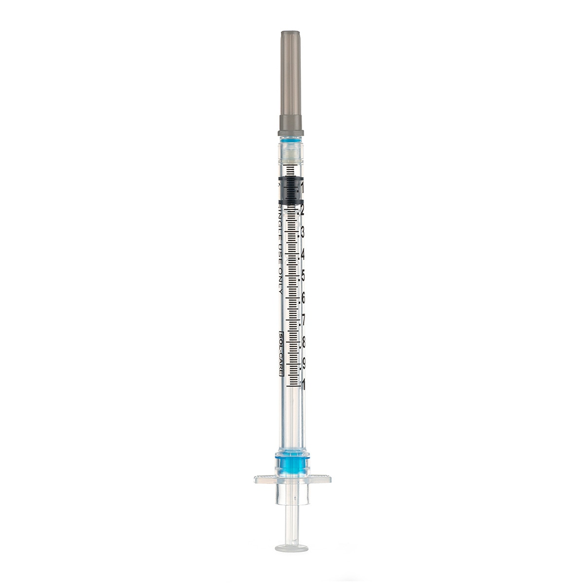 SOL-CARE 1mL Safety Syringe
